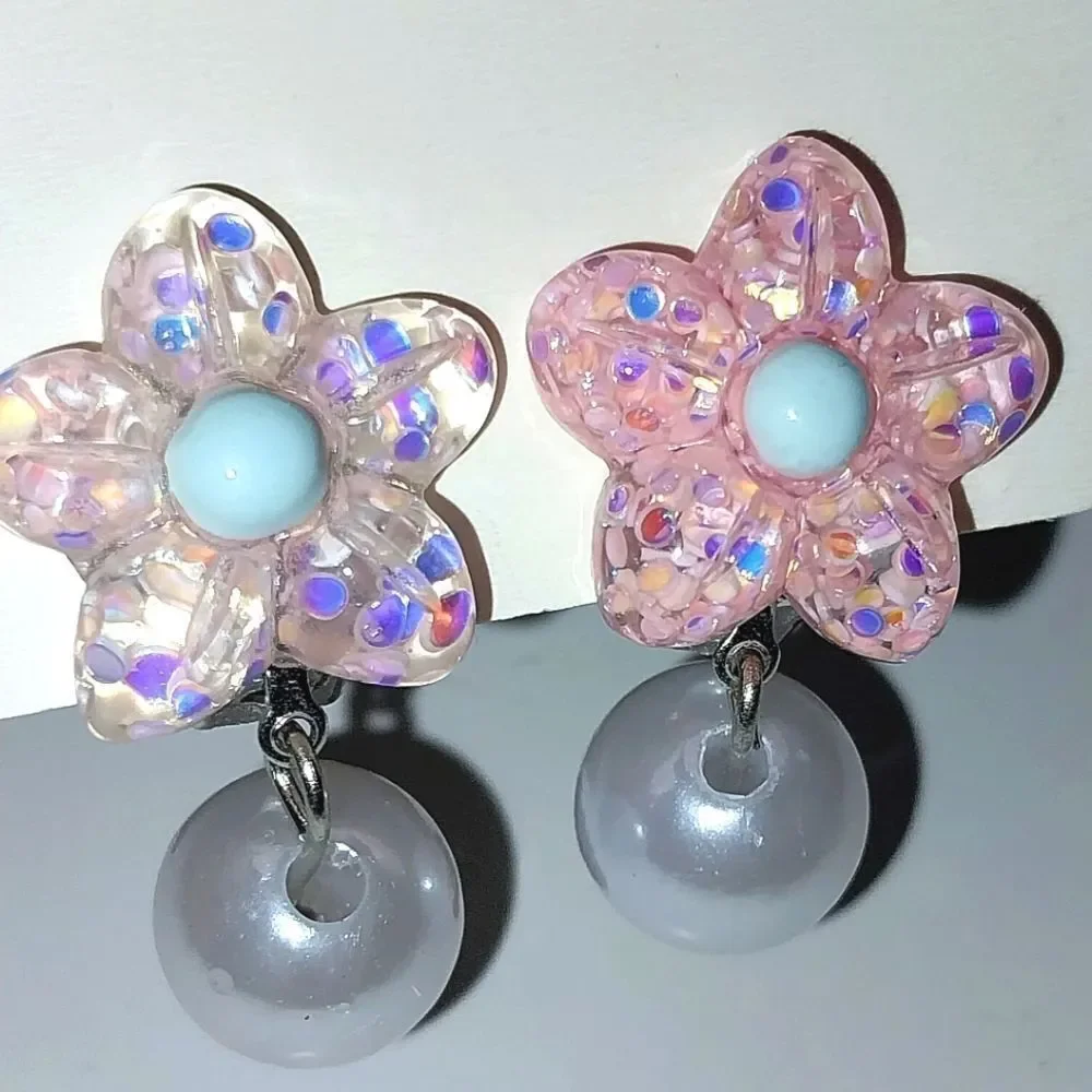 Beautiful Fashion Clip-On Kids Earrings - Picture 2 of 7